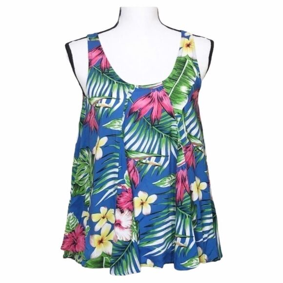 Philosophy | Floral Sleeveless Tank Top - Picture 1 of 4